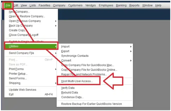 host multi user access