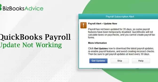 QuickBooks Payroll Update Not Working? Get It Fixed Today!