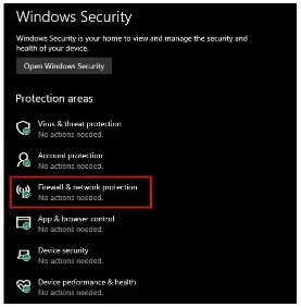 windows security