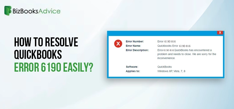 QuickBooks Error 6190